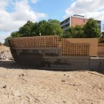 Noch ohne Spritzbeton