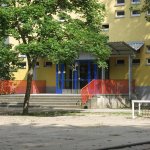 Vordach und neuer Eingang